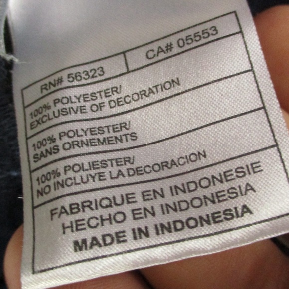 Nike Vintage Y2K‎ Capri Pants Women's XL Navy Blue Golf Utility Cropped - Picture 6 of 7